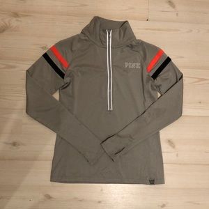 Victoria’s Secret Pink half zip athletic